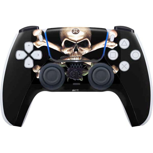 Alchemy Skull and Crossbones PS5 Controller Skin